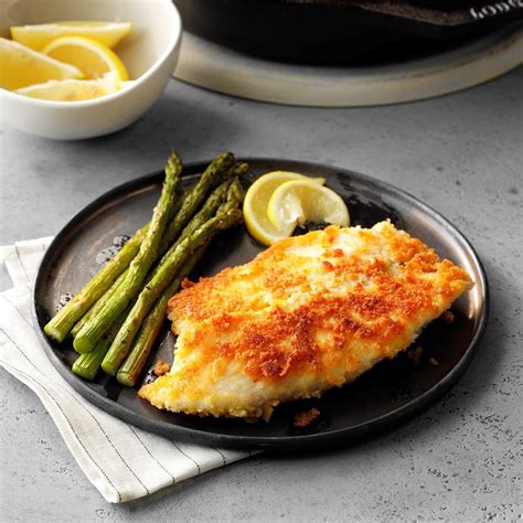 Garlic-Parmesan Tilapia with Baked Penne and Roasted Vegetables - calories, carbs, nutrition