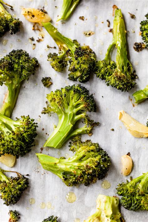 Garlic Roasted Broccoli - calories, carbs, nutrition