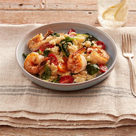 Garlic Shrimp Risotto - calories, carbs, nutrition