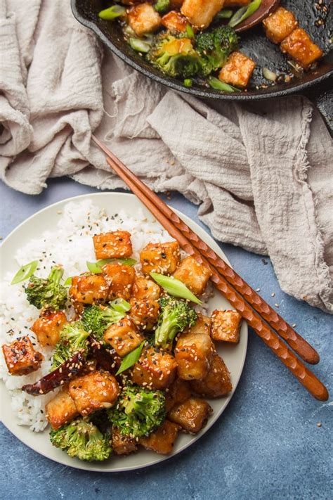 General Tso's Tofu Plate - calories, carbs, nutrition