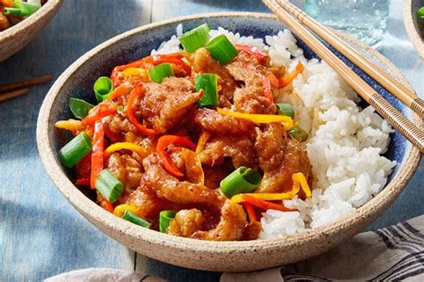 General Tso's Chicken with Jasmine Rice - calories, carbs, nutrition