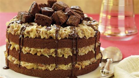 German Chocolate Layer Cake - calories, carbs, nutrition