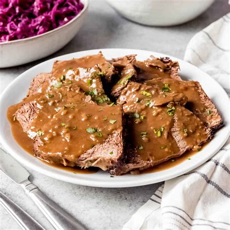 German Sauerbraten - calories, carbs, nutrition