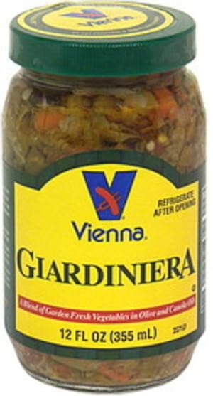 Giardiniera - calories, carbs, nutrition