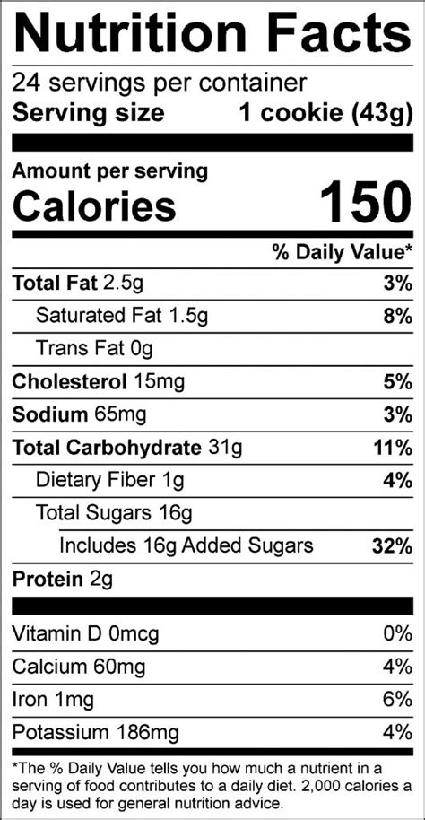 Ginger Cookies - calories, carbs, nutrition