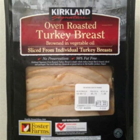 GL Roast Turkey Breast (20544.6) - calories, carbs, nutrition