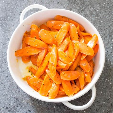 Glazed Carrots w/Ginger & Rosemary - calories, carbs, nutrition