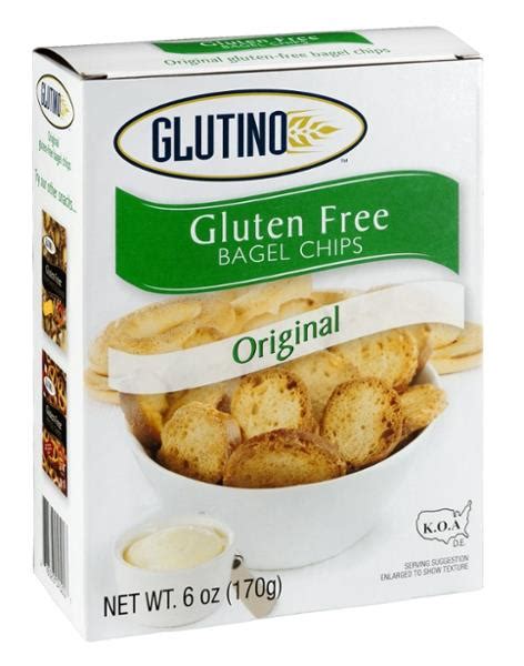 Gluten Free Bagel Chips - calories, carbs, nutrition