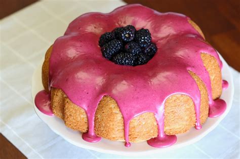 Gluten Free Blackberry Lemon Cake - calories, carbs, nutrition