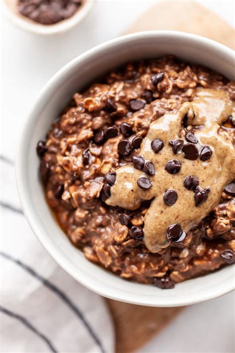 Gluten Free Chocolate Overnight Oats - calories, carbs, nutrition