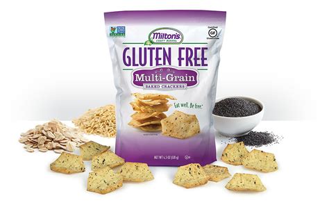 Gluten-Free Multigrain Crackers - calories, carbs, nutrition