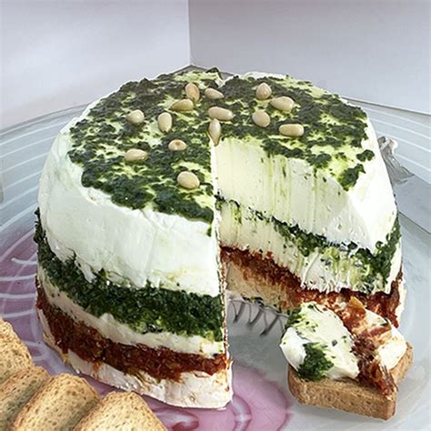 Goat Cheese Torta 1 - 2 oz piece - calories, carbs, nutrition