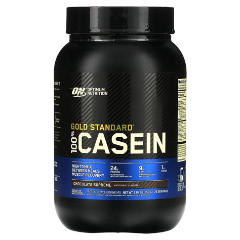 Gold Standard Casein Chocolate - calories, carbs, nutrition