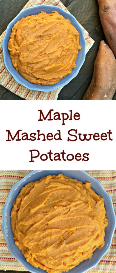 Granola Maple Mashed Sweet Potatoes - calories, carbs, nutrition