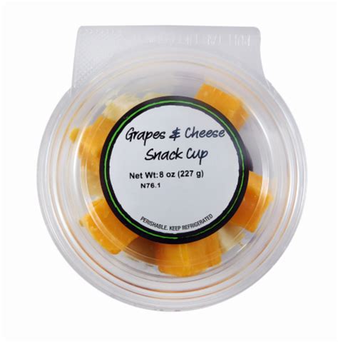 Grapes & Cheese Snack Cup - calories, carbs, nutrition