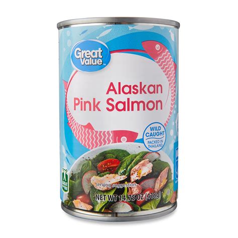 Great Value Alaskan Pink Salmon - calories, carbs, nutrition
