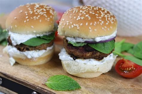 Greek Burger Slider - calories, carbs, nutrition