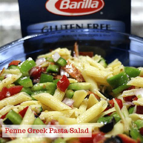 Greek Penne Side Salad - calories, carbs, nutrition