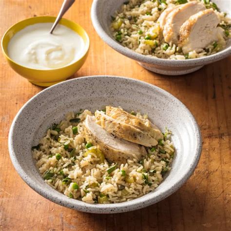 Greek Style Chicken with Rice - calories, carbs, nutrition