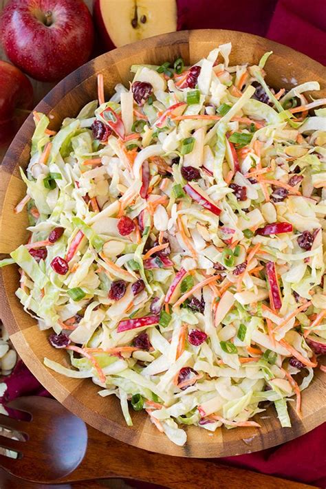Green Apple & Almond Coleslaw - calories, carbs, nutrition