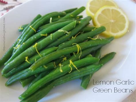 Green Beans Fresh Sauteed Lemon Garlic 1 oz - calories, carbs, nutrition