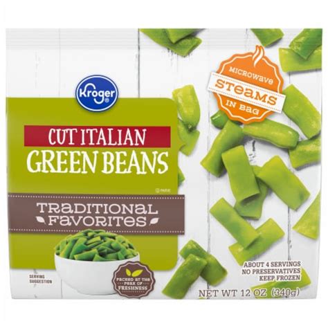 Green Beans Italian Cut CONV 4 oz - calories, carbs, nutrition