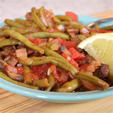 Green Beans & Stewed Tomatoes 4 oz - calories, carbs, nutrition