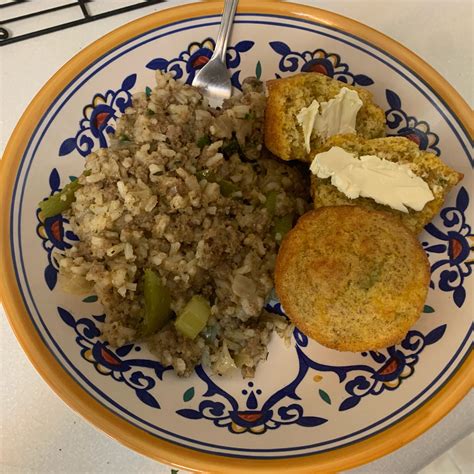 Green Chili Cornbread - calories, carbs, nutrition