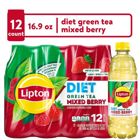 Green Tea Mixed Berry - calories, carbs, nutrition