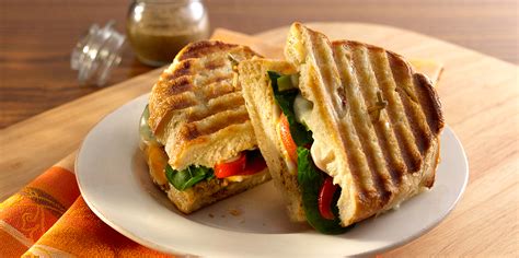 Greens Grilled Cheese Panini - calories, carbs, nutrition