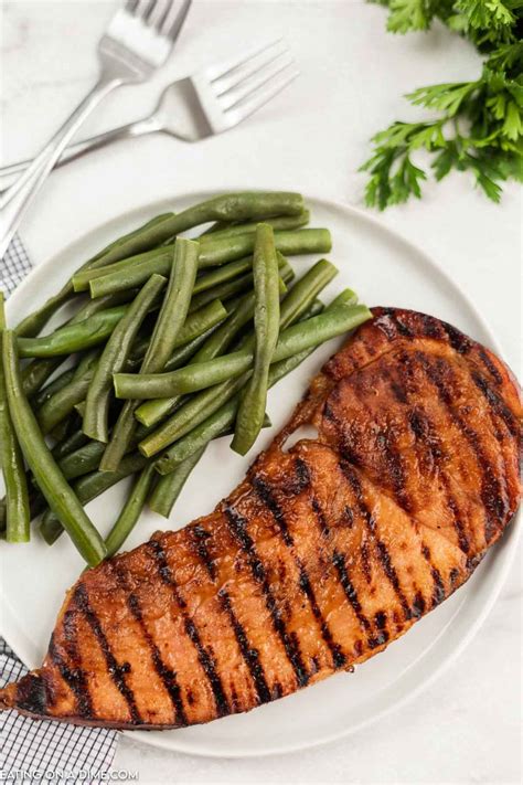 Griddled Ham Steak (1) - calories, carbs, nutrition