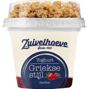 Griekse yoghurt aardbei & quinoa - calories, carbs, nutrition