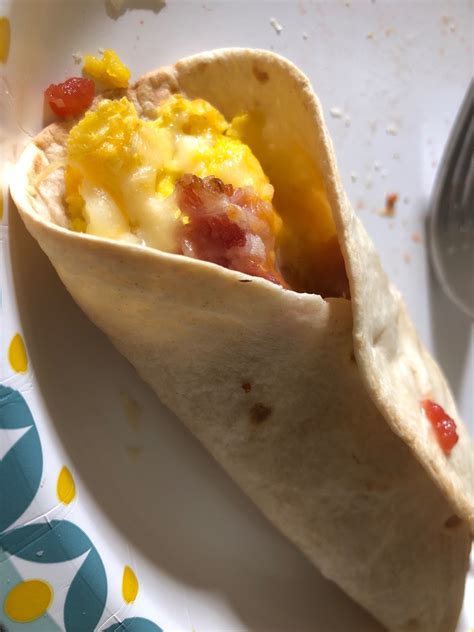 Grill Brkf Burrito Ham Egg & Cheese - calories, carbs, nutrition