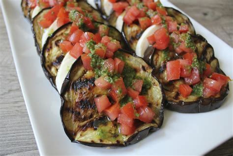 Grilled Basil Eggplant - calories, carbs, nutrition