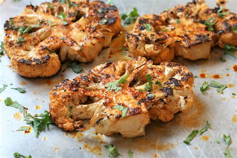 Grilled Cauliflower Steak (77946.1) - calories, carbs, nutrition