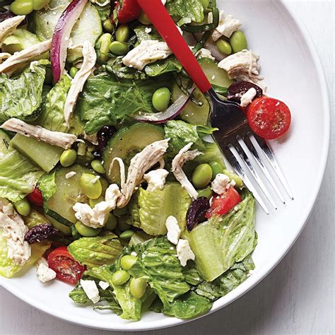 Grilled Chicken & Edamame Salad - calories, carbs, nutrition