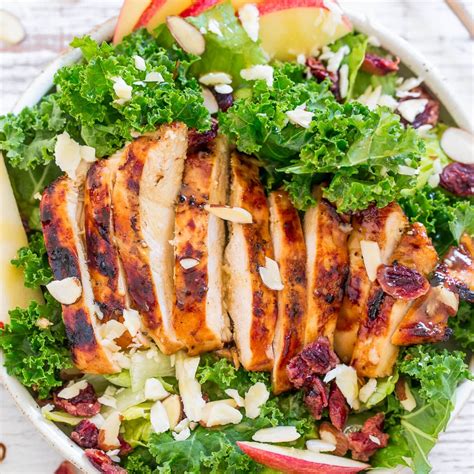 Grilled Chicken Jazz Salad with Apples - calories, carbs, nutrition