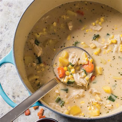 Grilled Chicken, Poblano Corn Chowder - calories, carbs, nutrition