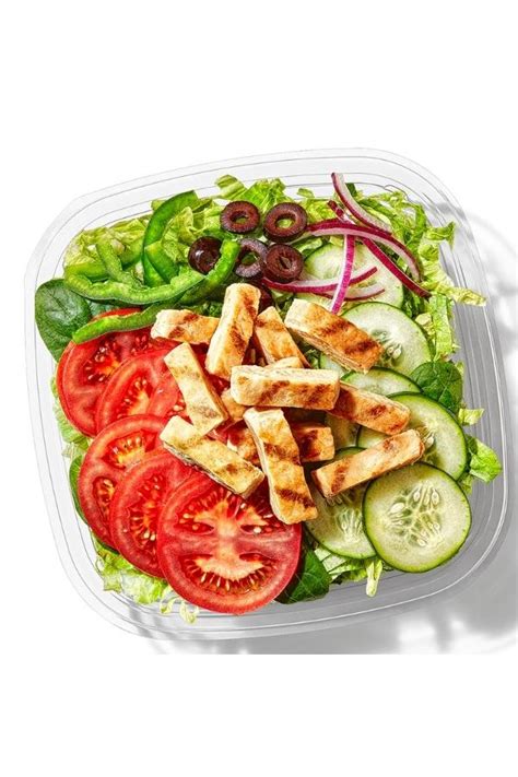 Grilled Chicken Strip Salad - calories, carbs, nutrition