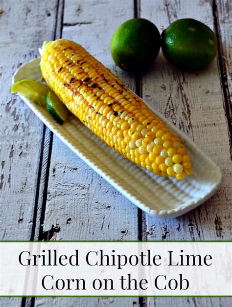 Grilled Chipotle Lime Sweet Corn on the Cob - calories, carbs, nutrition