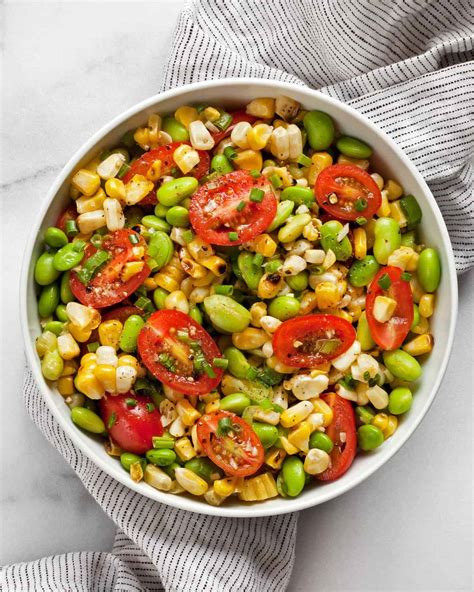 Grilled Corn Succotash - calories, carbs, nutrition