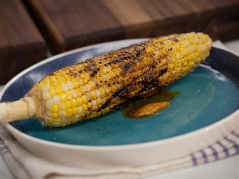 Grilled Corn with Ancho Butter - calories, carbs, nutrition