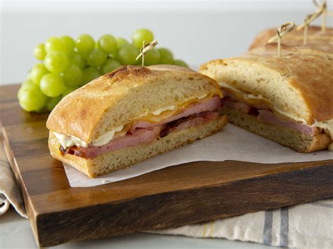 Grilled Ham & Swiss Ciabatta 2 - calories, carbs, nutrition