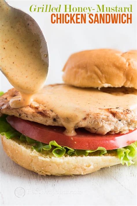 Grilled Honey Mustard Chicken Sandwich - calories, carbs, nutrition