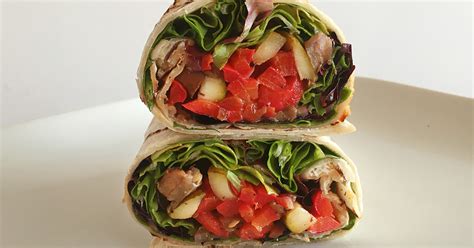 Grilled Italian Vegetable Wrap (10") - calories, carbs, nutrition