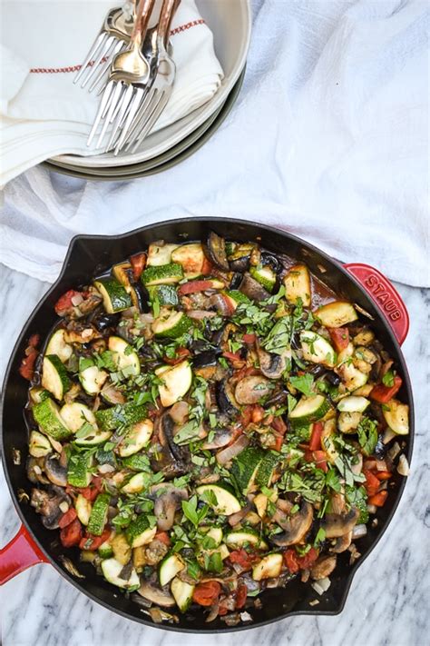 Grilled Ratatouille - calories, carbs, nutrition