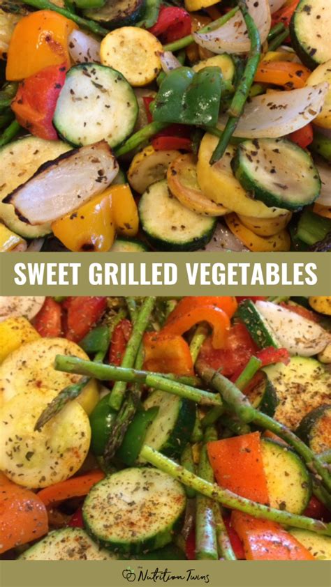 Grilled Seasoned Vegetables - calories, carbs, nutrition