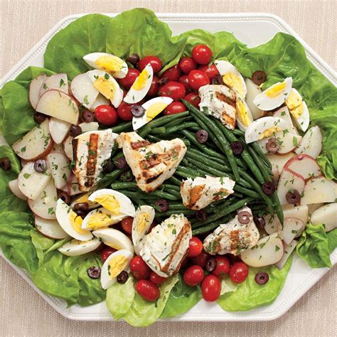 Grilled Shrimp Nicoise Salad - calories, carbs, nutrition