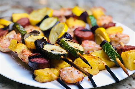 Grilled Shrimp Skewers-lg - calories, carbs, nutrition