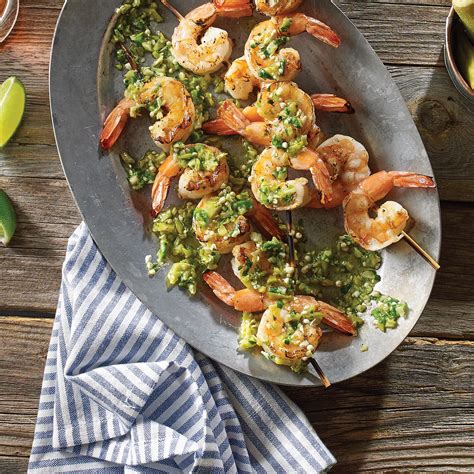 Grilled Shrimp Spiedini with Gremolata - calories, carbs, nutrition